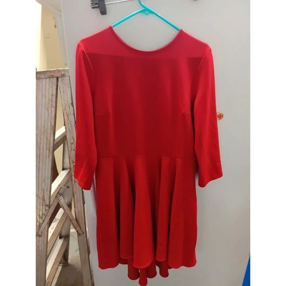 Express red dress
